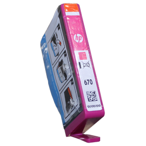 Cartucho HP 670 Magenta
