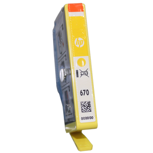 Cartucho HP 670 Amarillo