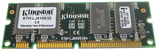 Memoria Kingston KTH-LJ4100/32 32MB PC100 100MHz HP C7845A