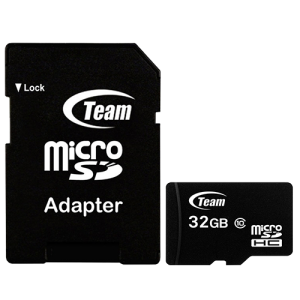 Memoria Team Group Micro SD + Adaptador 32GB